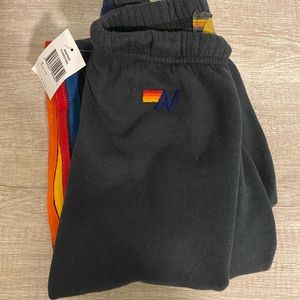 aviator nation charcoal sweatpants